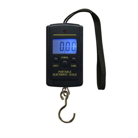 Image of Mini Luggage LCD Backlight Portable 100g/40kg Digital Hanging Scale