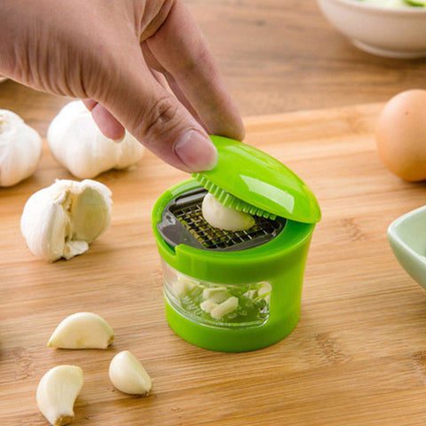 Image of Stainless Steel Garlic Press Chopper