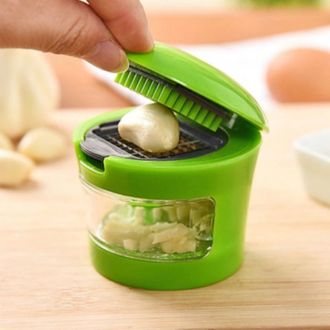 Image of Stainless Steel Garlic Press Chopper