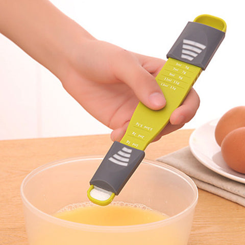 Image of Adjustable Scale Measuring Spoons