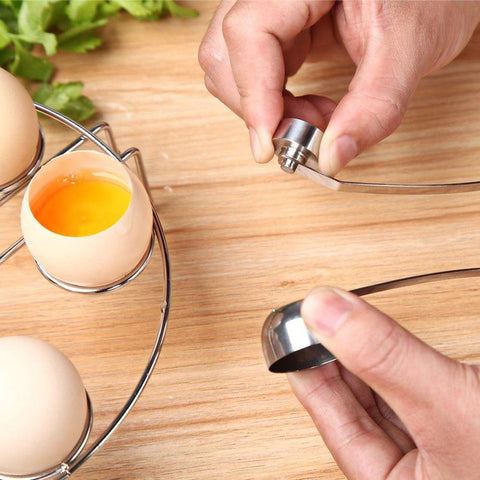 Image of Stainless Steel Egg Topper Cutter