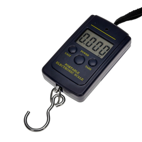 Image of Mini Luggage LCD Backlight Portable 100g/40kg Digital Hanging Scale