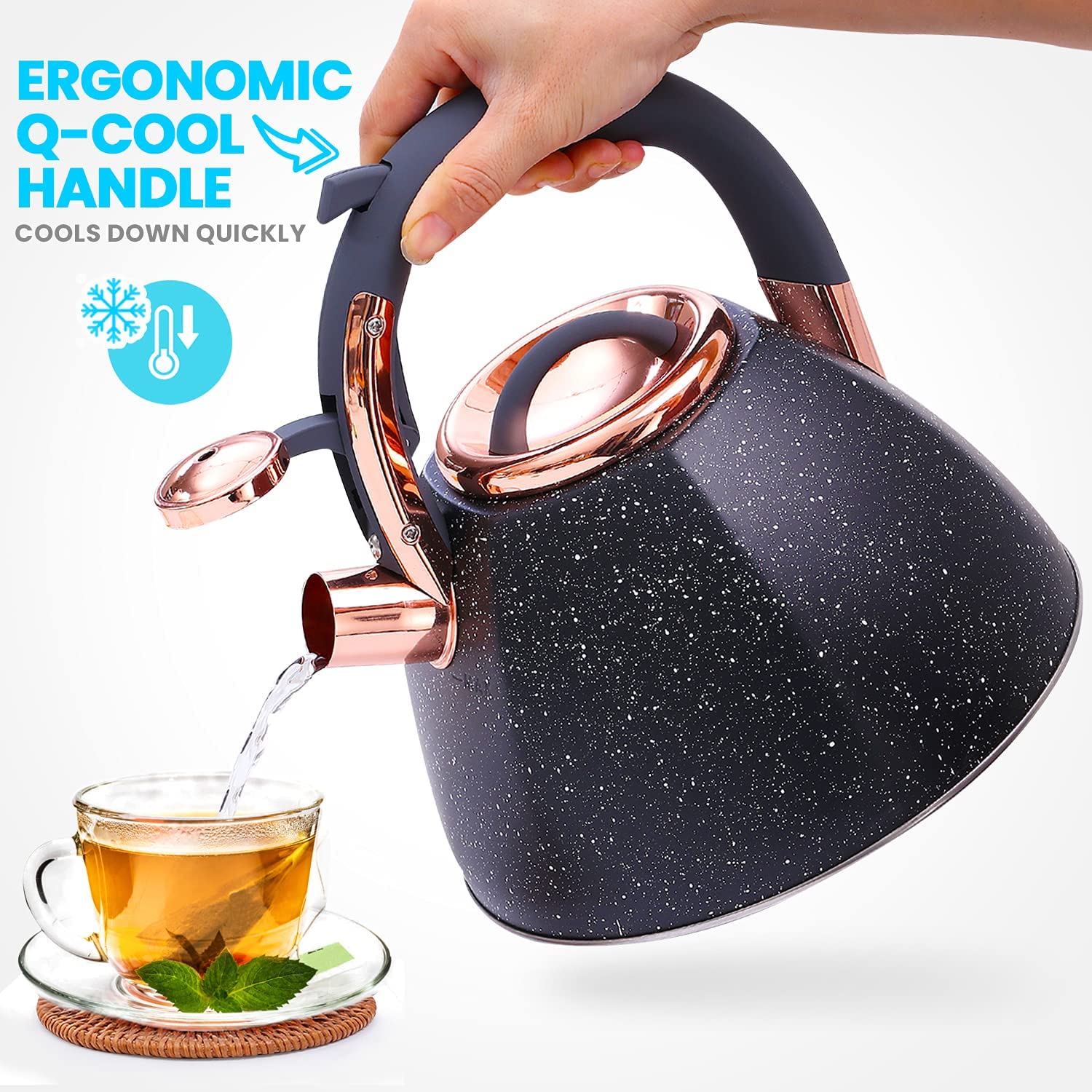 Ergonomic Q-cool Handle