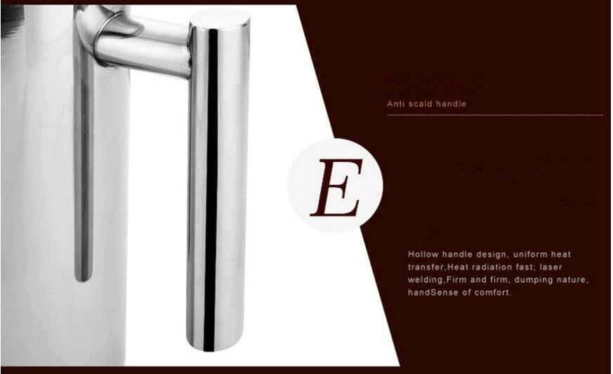 Stainless steel french presses coffee pot