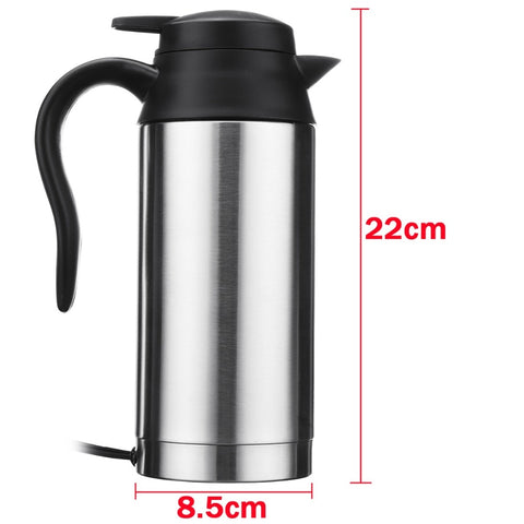 Image of 750ml 24V Car Heating Cup Electric Kettle