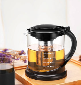 1800ml glass tea pot