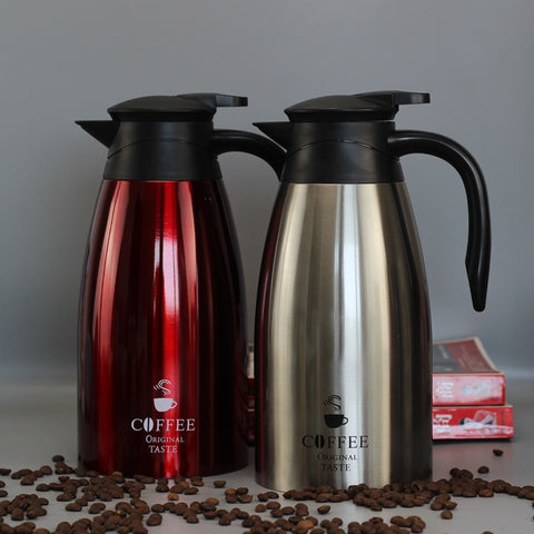 Image of Stainless Steel Thermal Coffee Carafe-2L