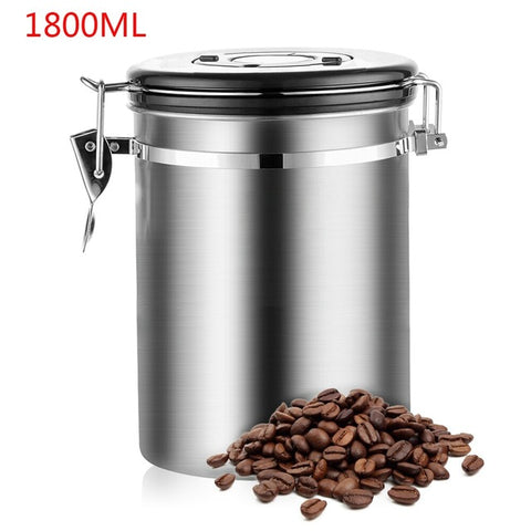 Image of Sealed Coffee Canister