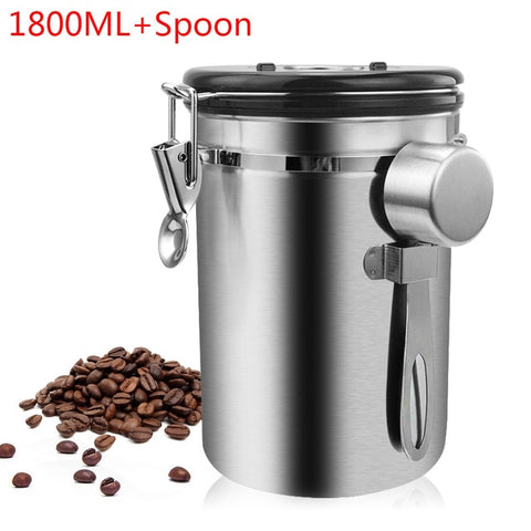 Image of Sealed Coffee Canister