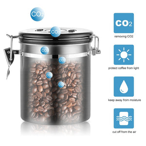 Sealed Coffee Canister