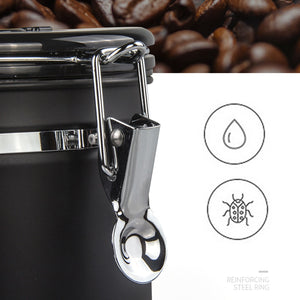 Airtight Stainless Steel Coffee Canister