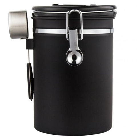 Image of Airtight Stainless Steel Coffee Canister