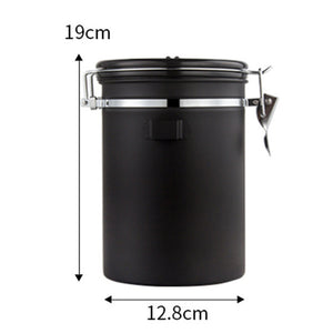 Airtight Stainless Steel Coffee Canister