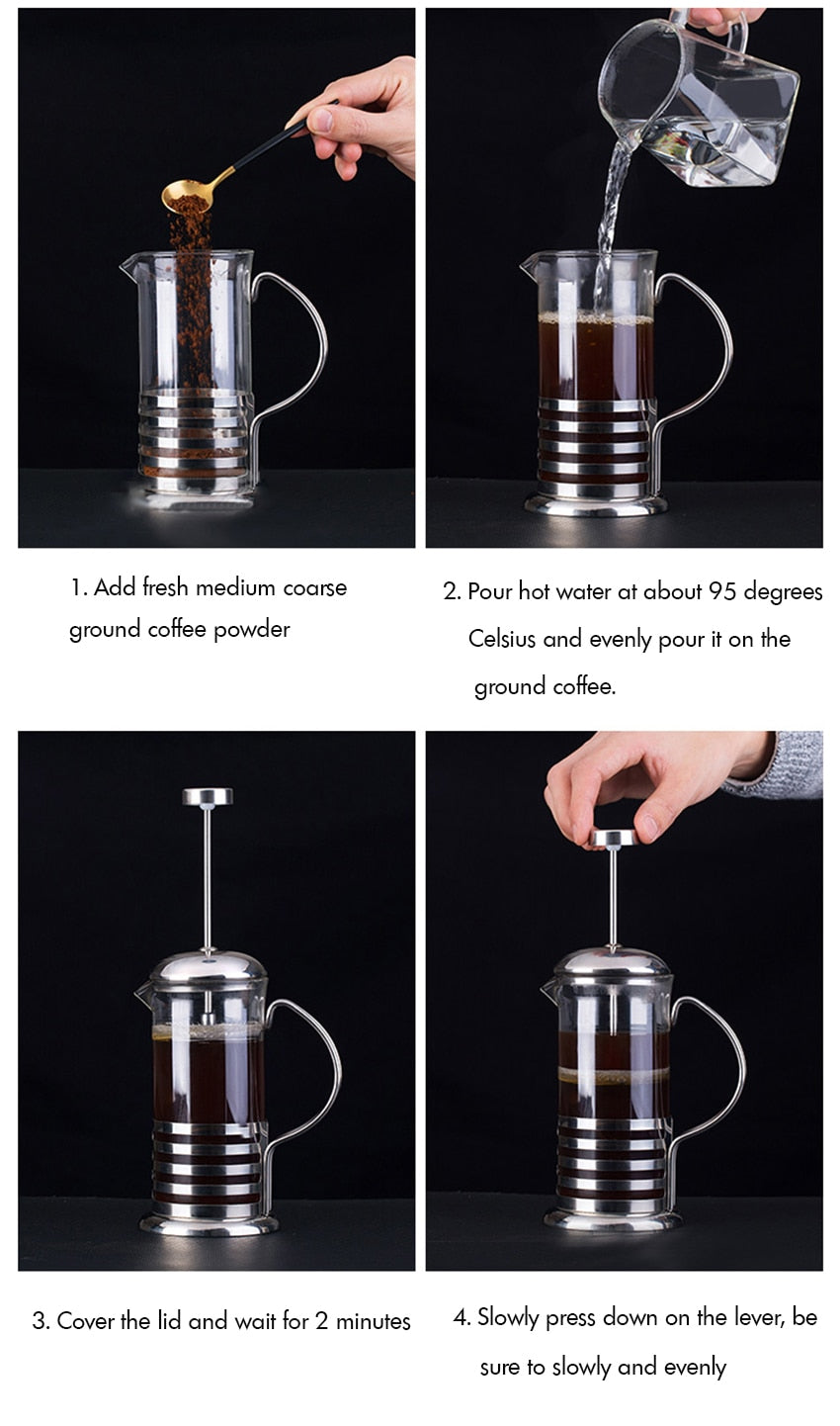 350ml French Presses Coffee Pot