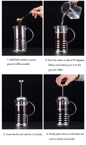 350ml French Presses Coffee Pot