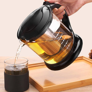 1800ml glass tea pot