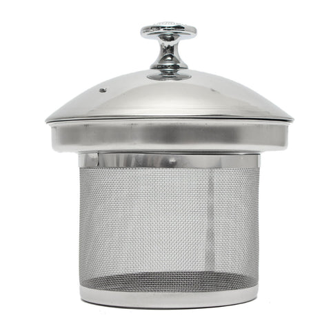 Image of Silver Kettle With Strainer