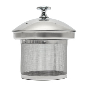 Silver Kettle With Strainer