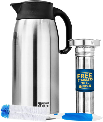 Image of stainless steel thermal carafe